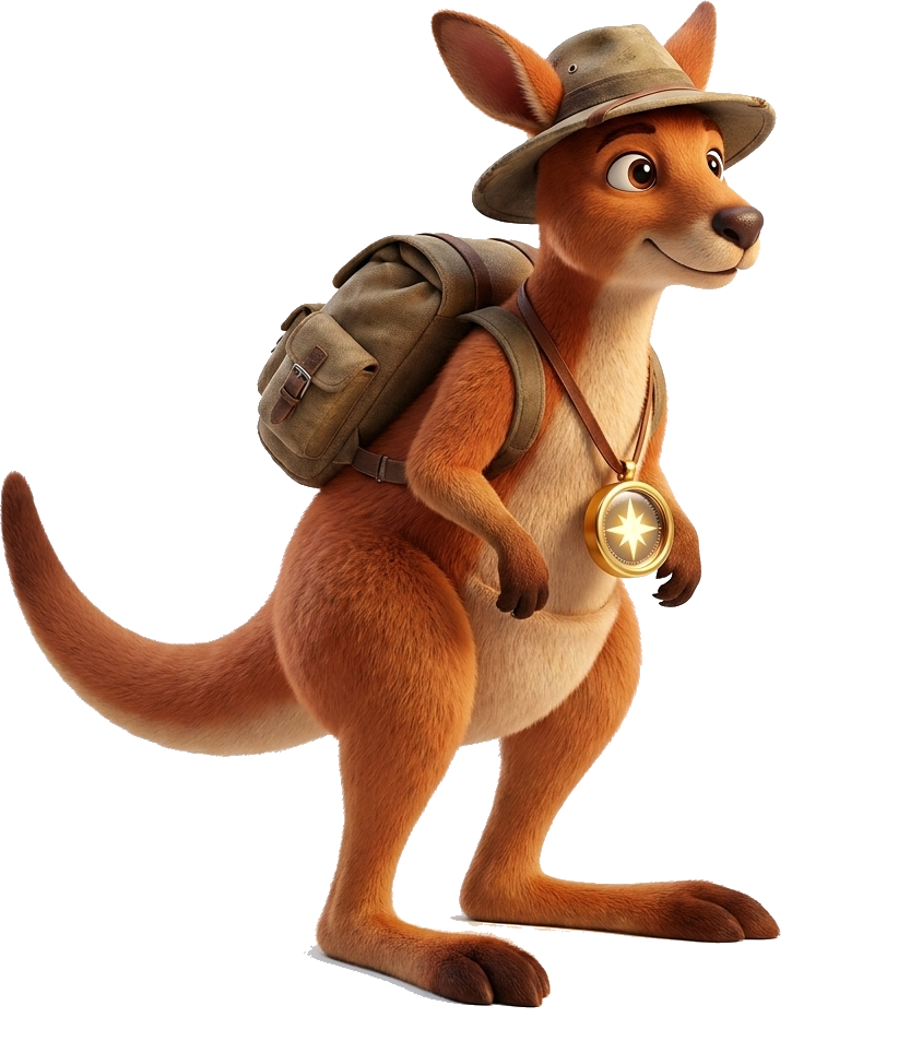 Kangourou, la mascotte de Dareviz